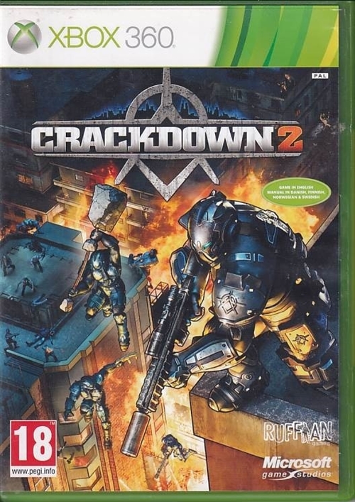 Crackdown 2 - Xbox 360 (B Grade) (Used) (Eng)